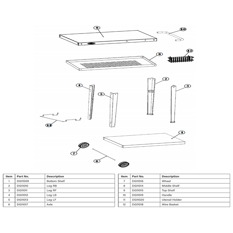 Sealey Leg RF