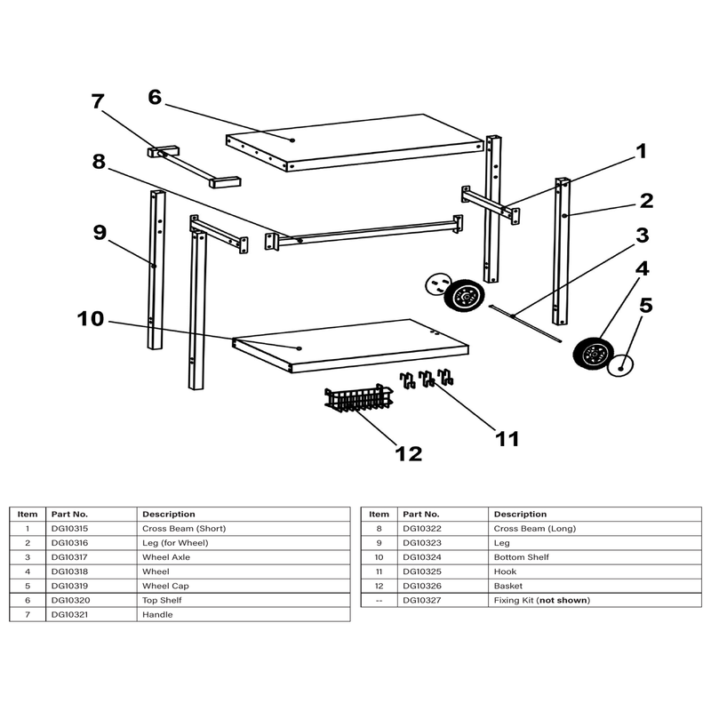 Sealey Bottom Shelf
