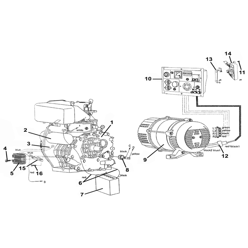 Sealey Changeover Switch (110V/230V)