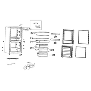 Sealey Glass Shelf