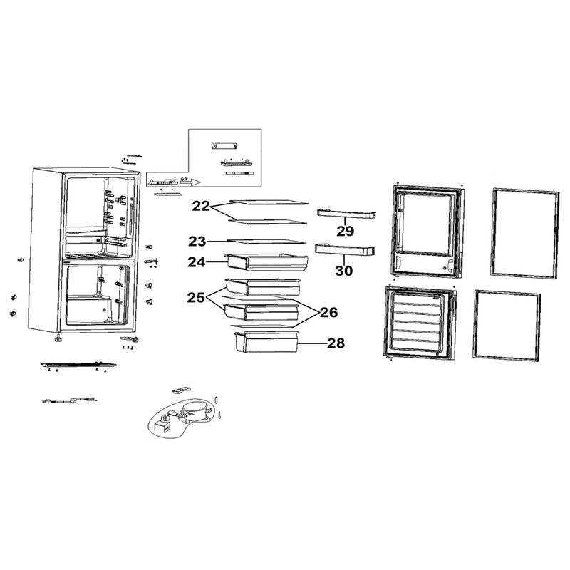 Sealey Glass Shelf
