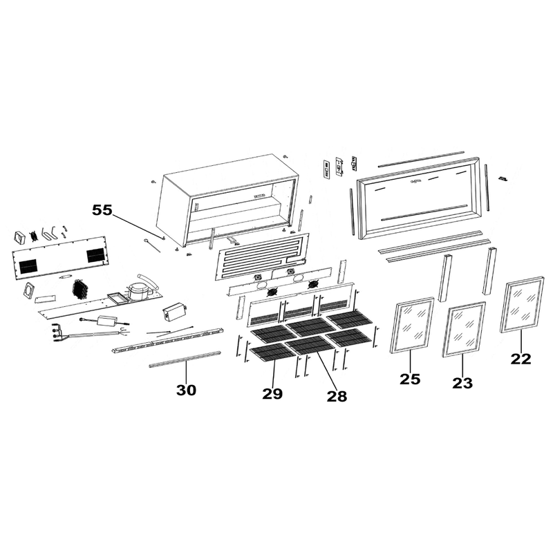 Sealey Sliding Door (Left)