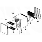 Sealey Glass Door Lower Hinge