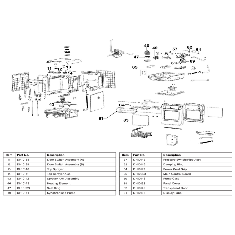 Sealey Basket Assembly
