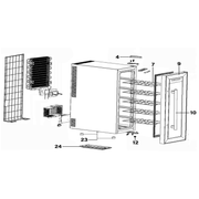 Sealey Glass Door Handle 390mm