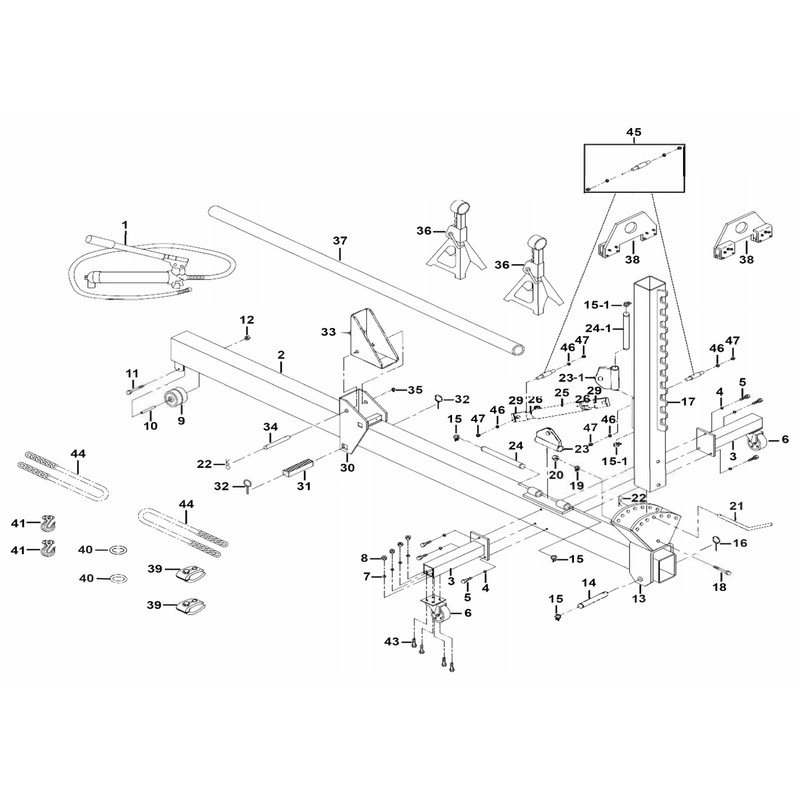 Sealey Spindle Kit