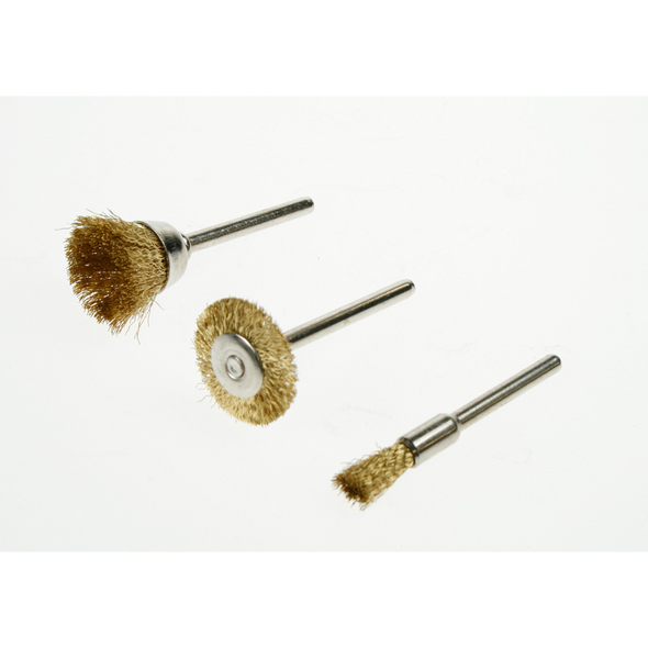 Sealey Brass brush 3pcs