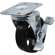 Sealey Wheel, Swivel Castor, 4-Bolt Fixing, 3-1/2"
