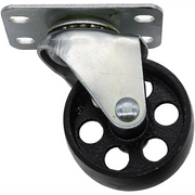 Sealey Wheel, Swivel Castor, 4-Bolt Fixing, 3"