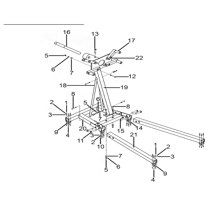 Sealey Base frame