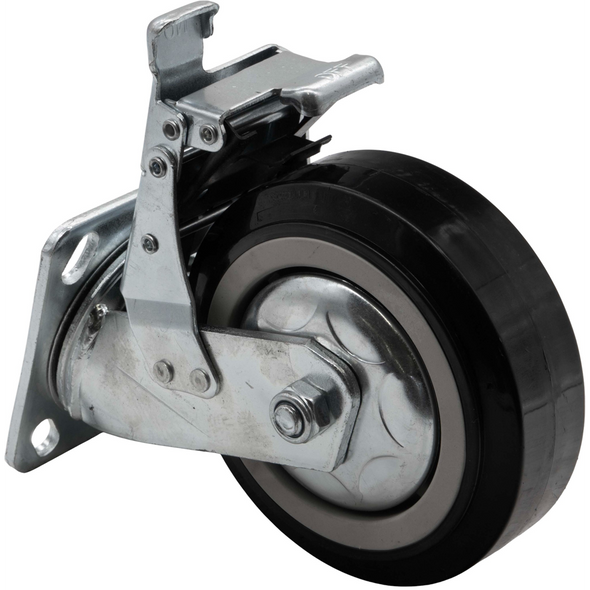 Sealey Wheel,Swivel Castor,4 bolt (w/brake)