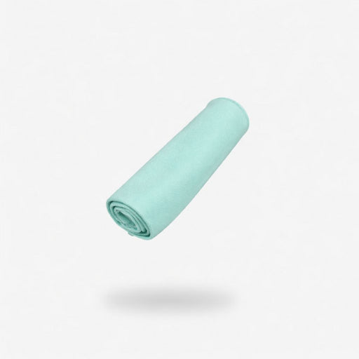 Fibre King Mint Blue Gold Label Glass Cloth - 3 Pack - FK-GLGLSC-MB-03