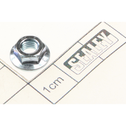Sealey Flange nut serrated m5 zinc (single)