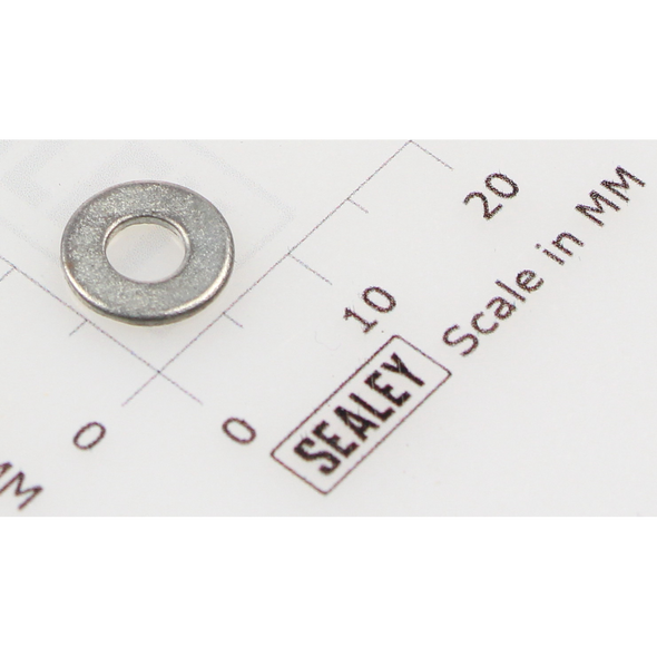 Sealey Flat washer m4 single