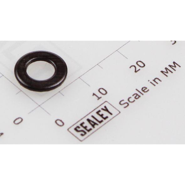 Sealey Flat washer m5 black (single)