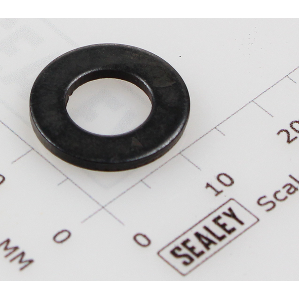 Sealey Flat washer m8 black (single)