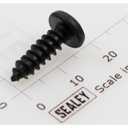 Sealey Rd head s/t screw m4 x 18 black (lsa)