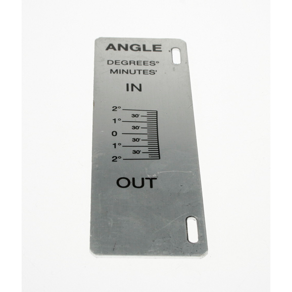 Sealey Scale plate