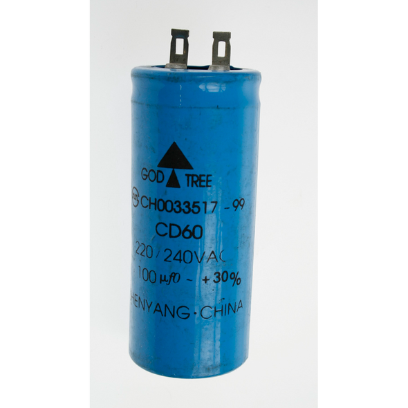 Sealey Capacitor 100uf 220240v 85x30.
