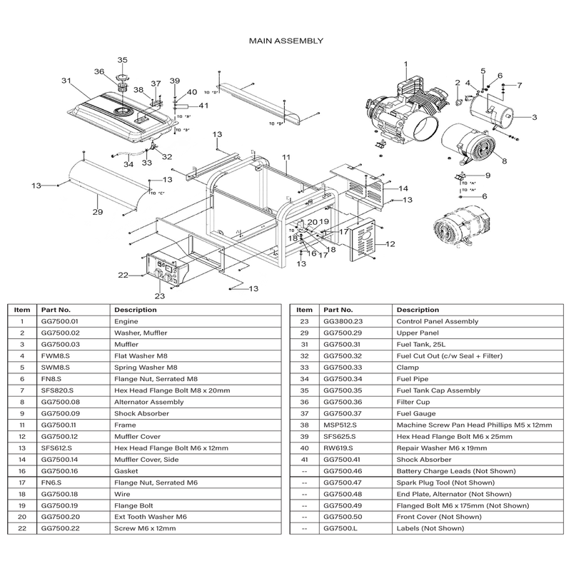 Sealey Bearing 6207