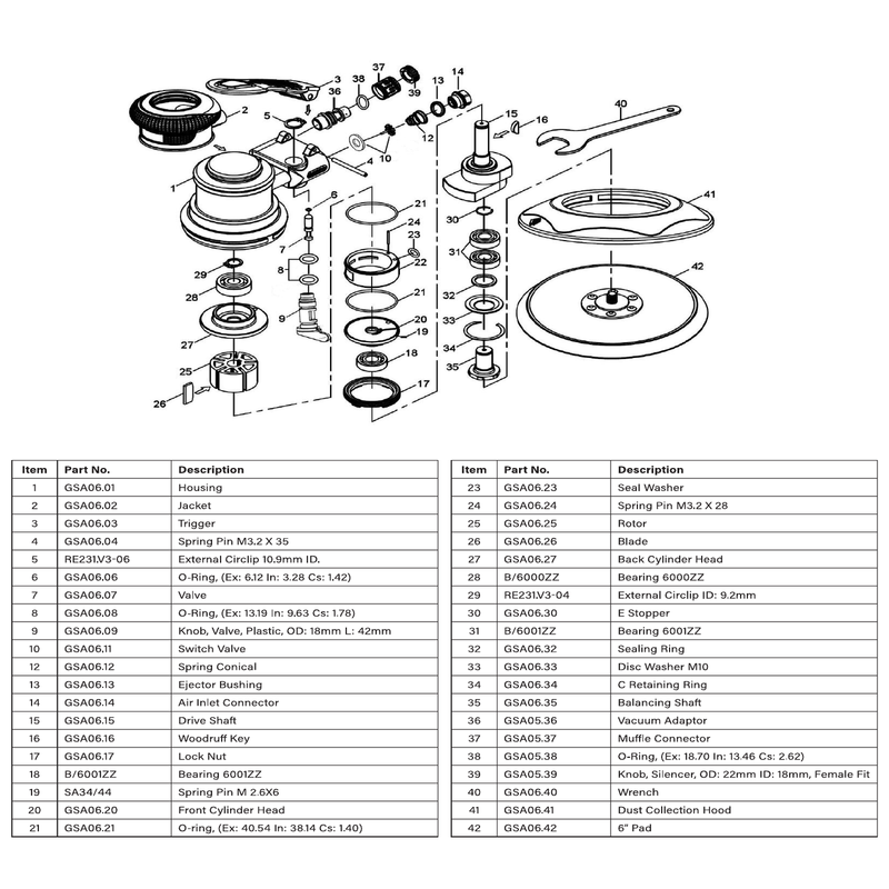 Sealey Vacuum adaptor