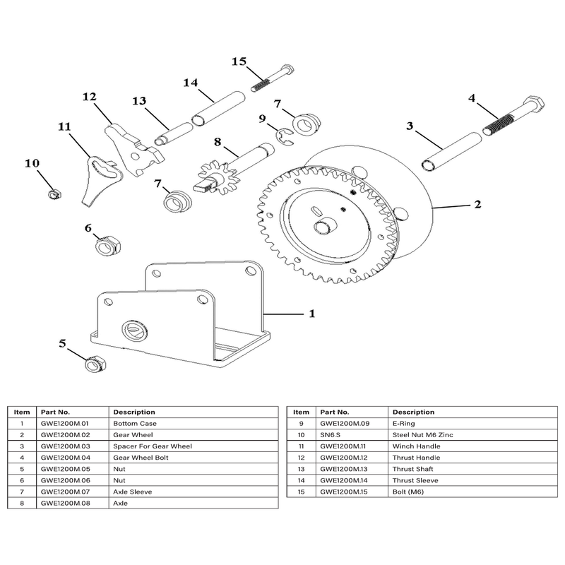 Sealey Axle sleeve