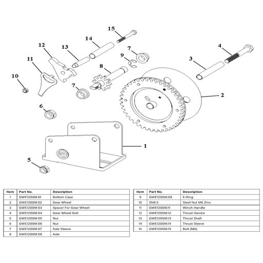 Sealey Gear wheel