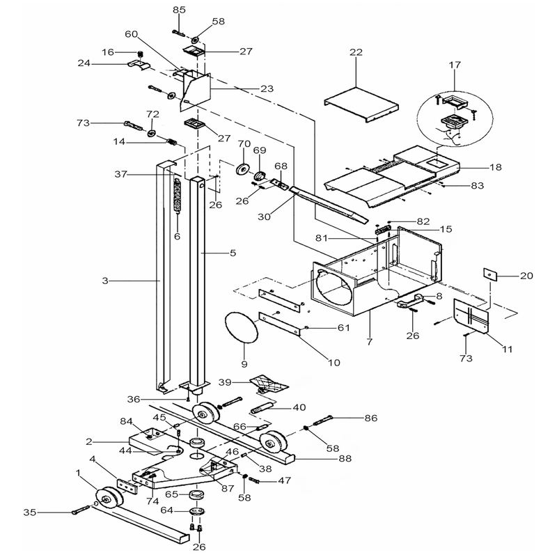 Sealey Bearing 6005-2rs