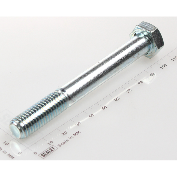 Sealey Hex head bolt m12x100mm single