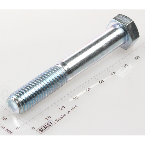 Sealey Hex Head Bolt M12 x 80mm