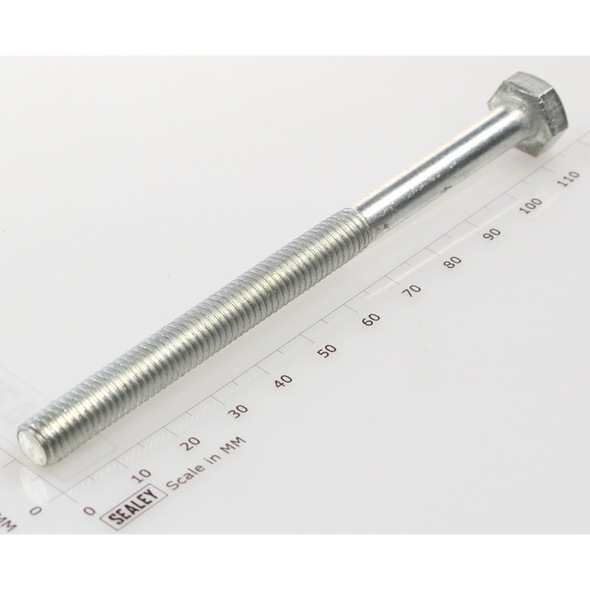 Sealey Hex head bolt m8x110mm single