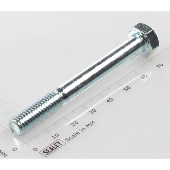 Sealey Hex Head Bolt M8 x 70mm
