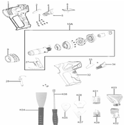 Sealey Flat nozzle (fish tail shape)