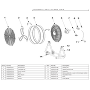 Sealey Fixed Wheel