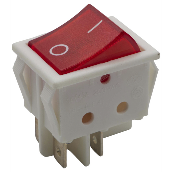 Sealey Rocker Switch (Red)