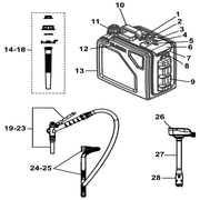 Sealey Replacement Nozzle Assembly