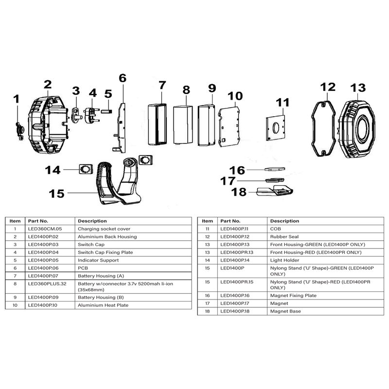 Sealey Rubber Seal