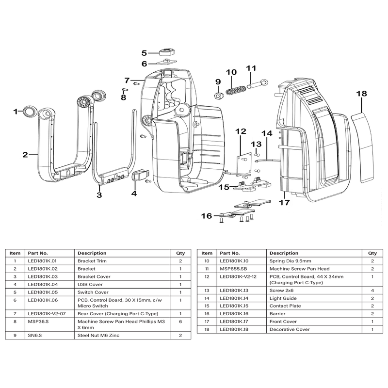 Sealey Contact Plate