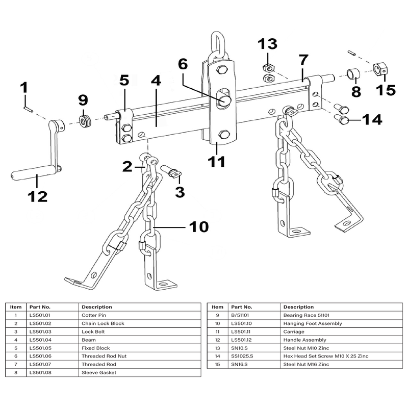 Sealey Lock bolt