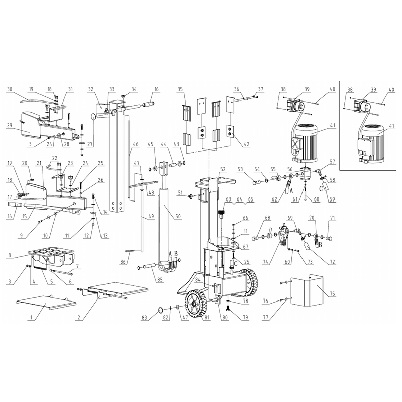 Sealey Lower Slide Plate