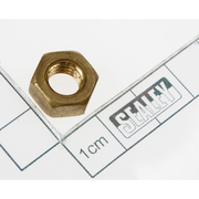 Sealey Hex full nut m8 brass