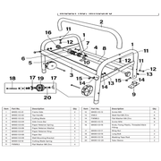 Sealey Wall Mounting Bracket