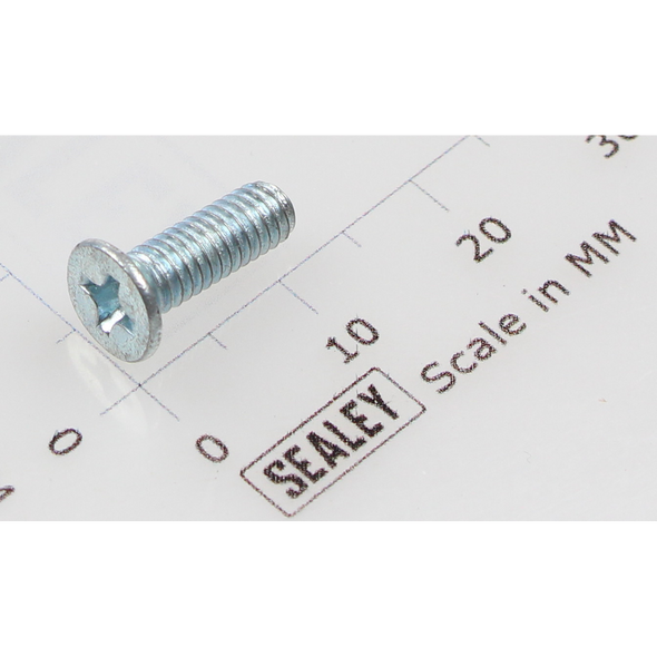 Sealey Csk phillips machine screw m4x12 (single)