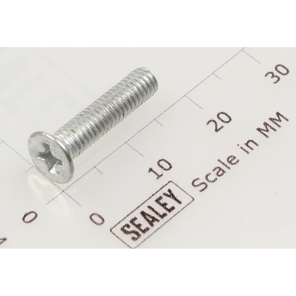 Sealey Csk phillips machine screw m4x18 (single)