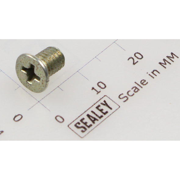 Sealey Csk phillips machine screw m5x8mm(single)