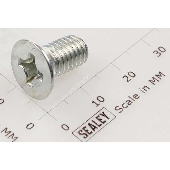 Sealey Csk phillips machine screw m8x15