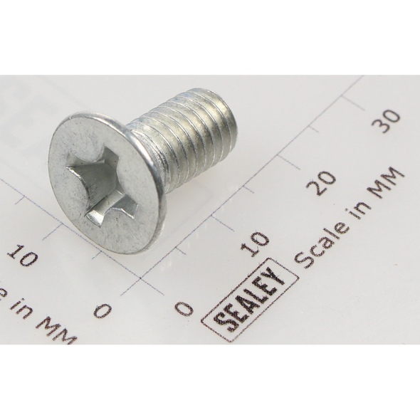Sealey Csk phillips machine screw m8x16 (single)