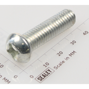 Sealey Machine screw pan head phillips m10x35mm (single)