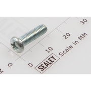 Sealey Machine screw pan head phillips m4x14mm (single)