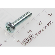 Sealey Machine screw pan head phillips m4x18mm (single)